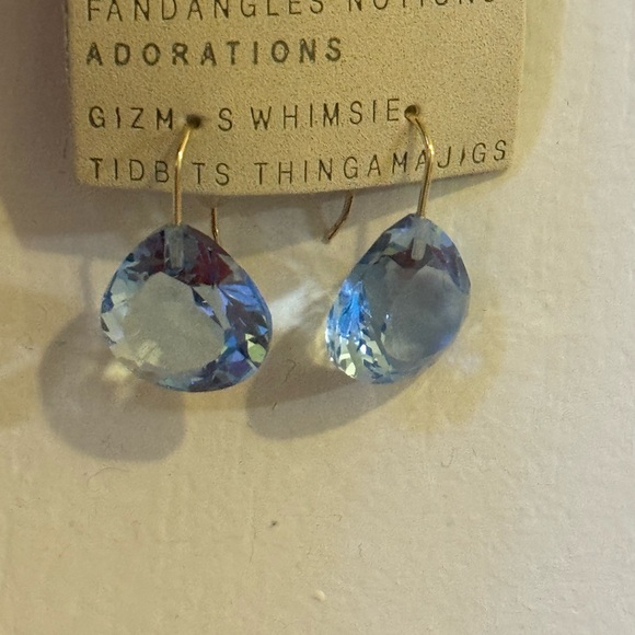 Anthropologie floating gemstone earring - Picture 4 of 13